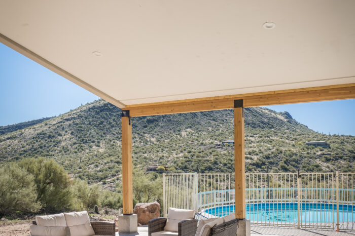 North Phoenix Custom Home Outdoor Pool