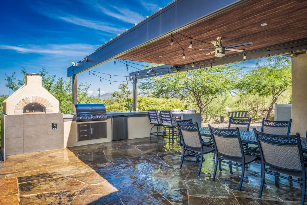 Kitchen and Backyard Remodel Outdoor Space