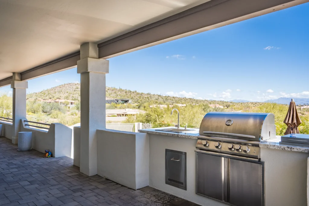 Fountain Hills Kitchen and Backyard Remodel Outdoor Space