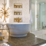 luxury master bathroom