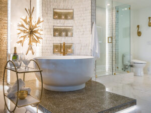luxury master bathroom